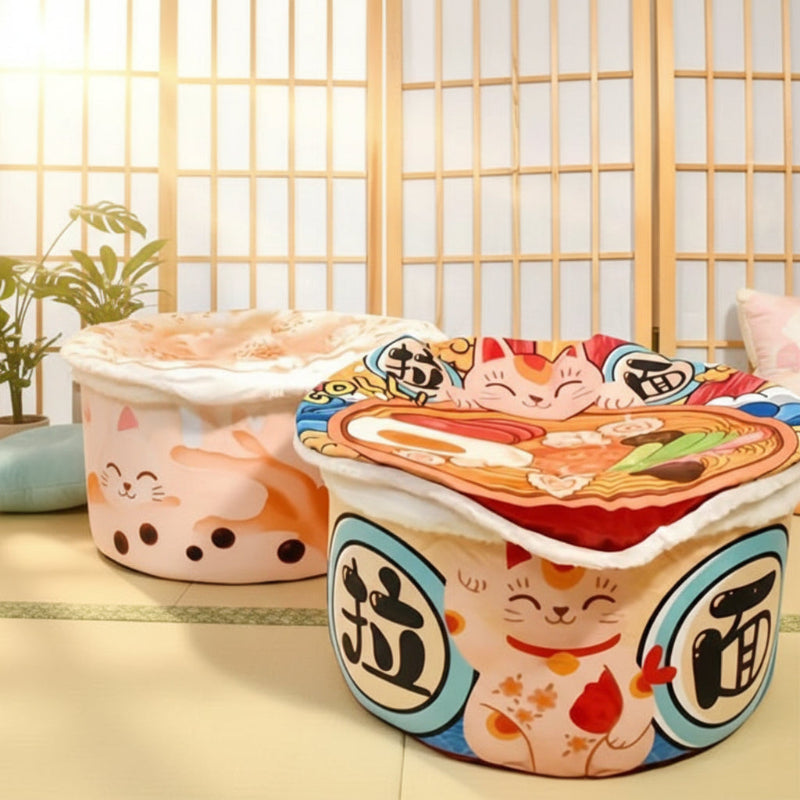 panier maison pour chat version fermee