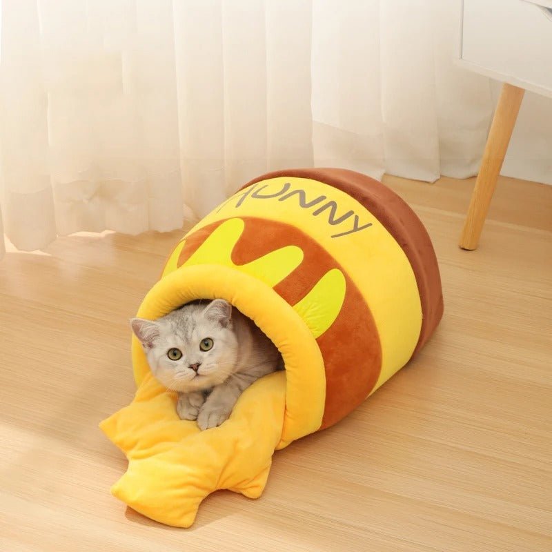 lit-niche pour chat confort interieur chat