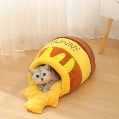 lit-niche pour chat confort interieur chat