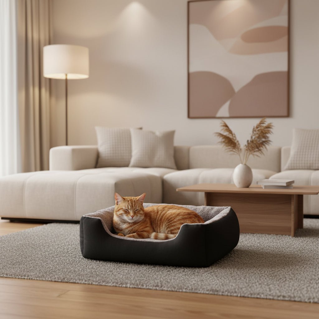 lit pour chat chat repos