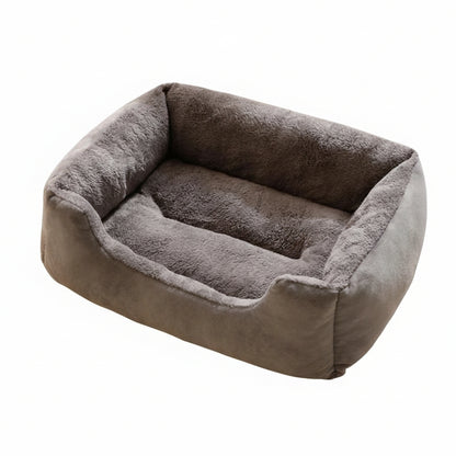 lit pour chat gris fonce